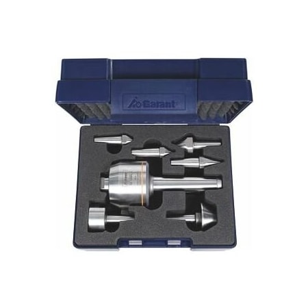 Garant Revolving Lathe Center with Inserts, Morse Taper: 4 321335 4